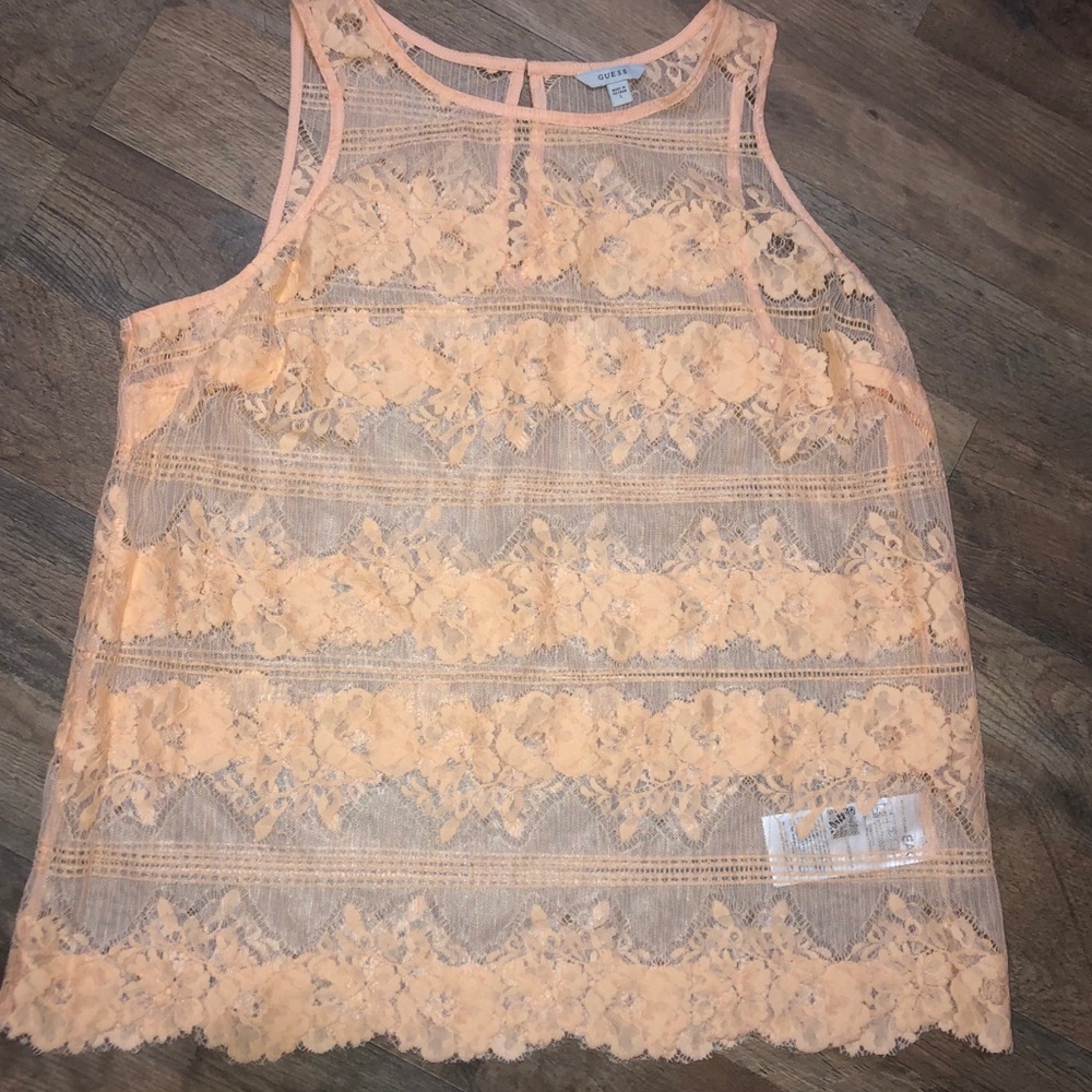 Guess Lace sleeveless top